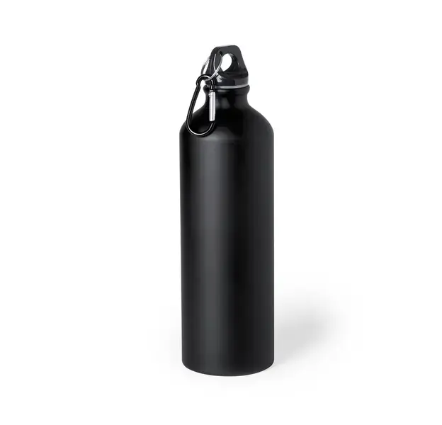 Trinkflasche Delby - schwarz, Farbe: schwarz personalisierte Geschenke , 3 image