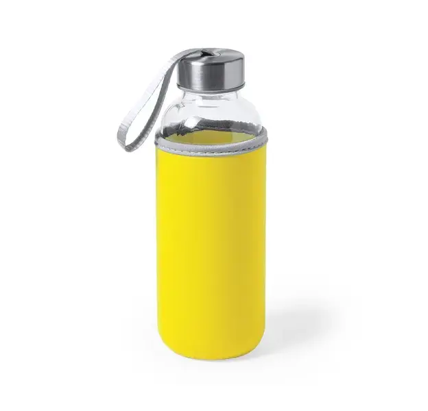 Trinkflasche Dokath - gelb, Farbe: gelb personalisierte Geschenke , 3 image