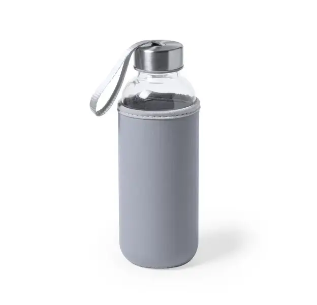 Trinkflasche Dokath - grau, Farbe: grau personalisierte Geschenke , 4 image
