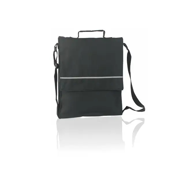Dokumententasche Milán - schwarz, Farbe: schwarz personalisierte Geschenke , 3 image