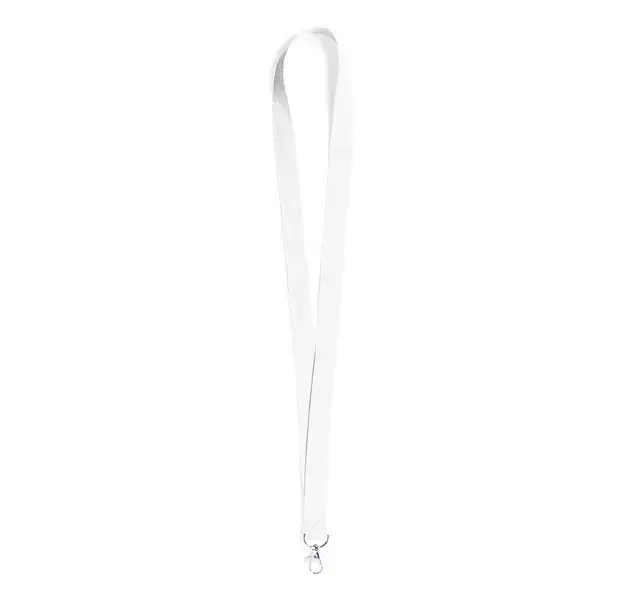 Schlüsselband Neck - weiß, Farbe: weiß personalisierte Geschenke , 4 image
