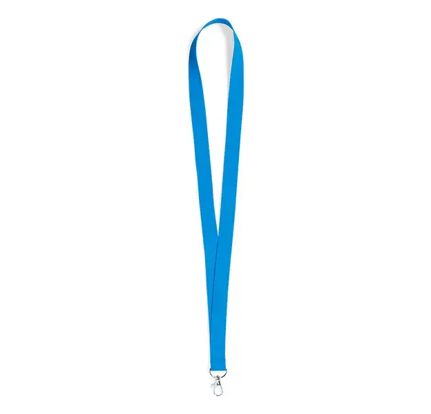 Schlüsselband Neck - hellblau, Farbe: hellblau personalisierte Geschenke , 4 image