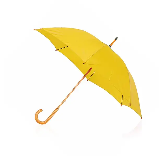 Regenschirm Santy - gelb, Farbe: gelb personalisierte Geschenke , 4 image