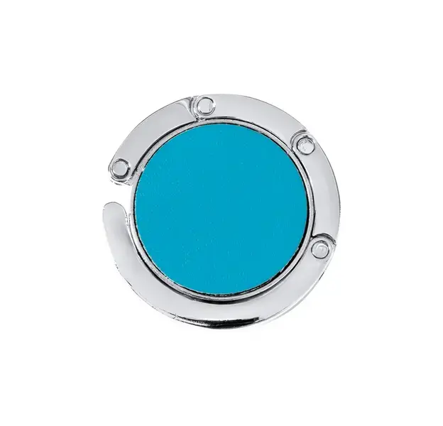 Faltbarer Handtaschenhalter Skype - blau, Farbe: blau personalisierte Geschenke , 5 image