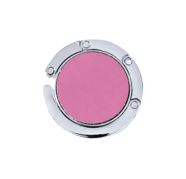 Faltbarer Handtaschenhalter Skype - pink, Farbe: pink personalisierte Geschenke , 4 image