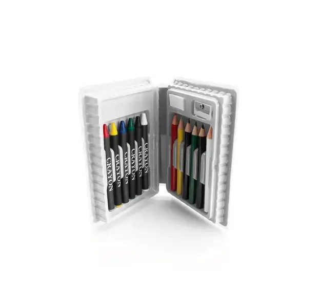 Federmappe Clown - weiß, Farbe: weiß personalisierte Geschenke , 3 image