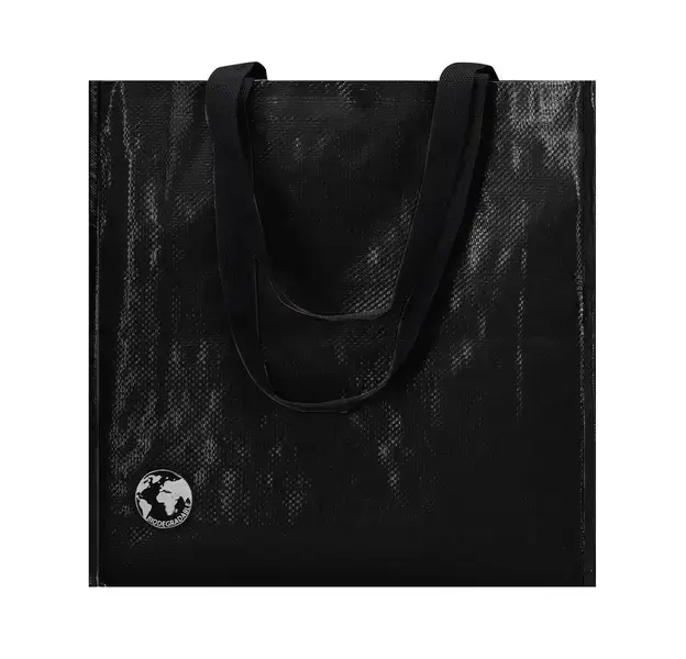 Tasche Recycle - schwarz, Farbe: schwarz personalisierte Geschenke , 3 image