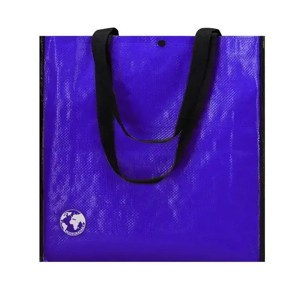 Tasche Recycle - blau, Farbe: blau personalisierte Geschenke , 4 image