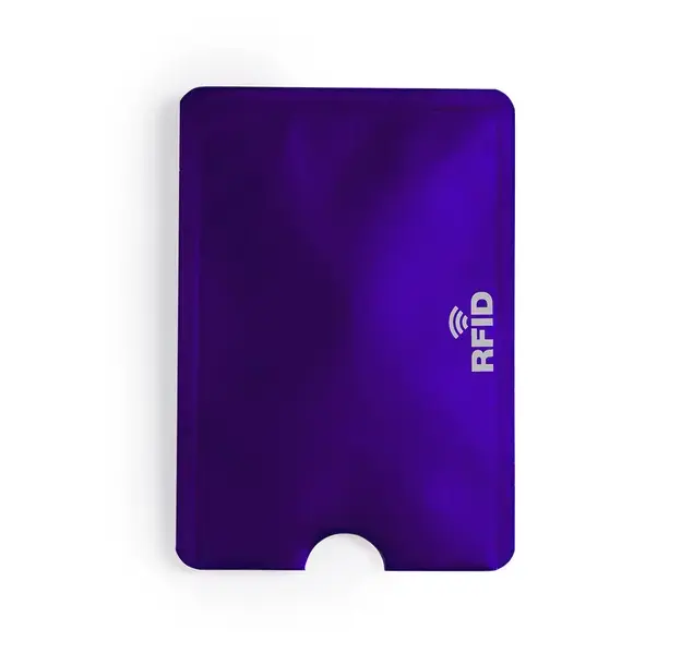 Visitenkartenetui Becam - lila, Farbe: lila personalisierte Geschenke , 2 image
