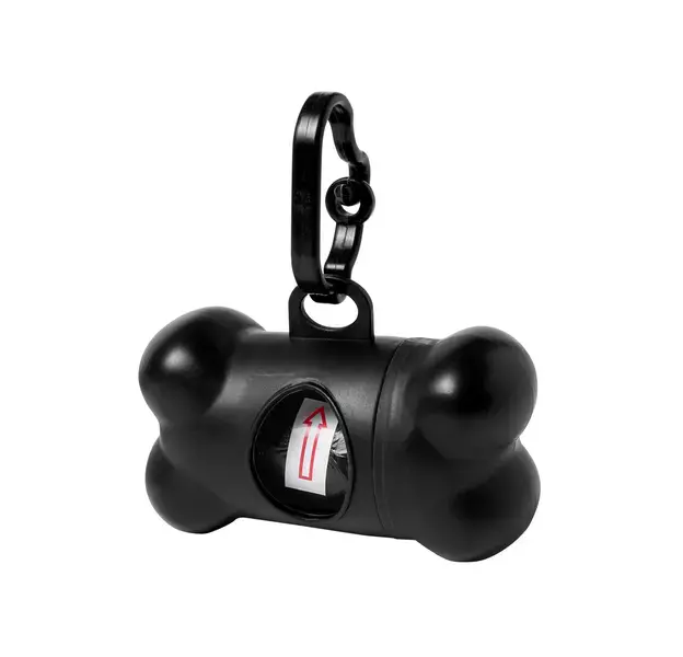 Müllbeutelspender Rucin - schwarz, Farbe: schwarz personalisierte Geschenke , 2 image