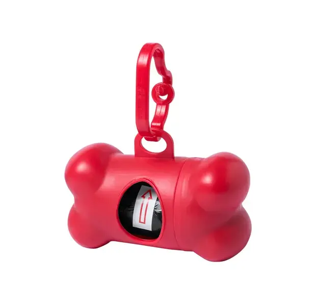 Müllbeutelspender Rucin - rot, Farbe: rot personalisierte Geschenke , 2 image