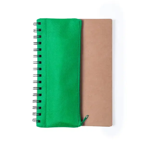 Notizbuch Mosku - grün, Farbe: grün personalisierte Geschenke , 4 image