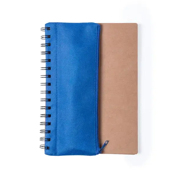 Notizbuch Mosku - blau, Farbe: blau personalisierte Geschenke , 4 image
