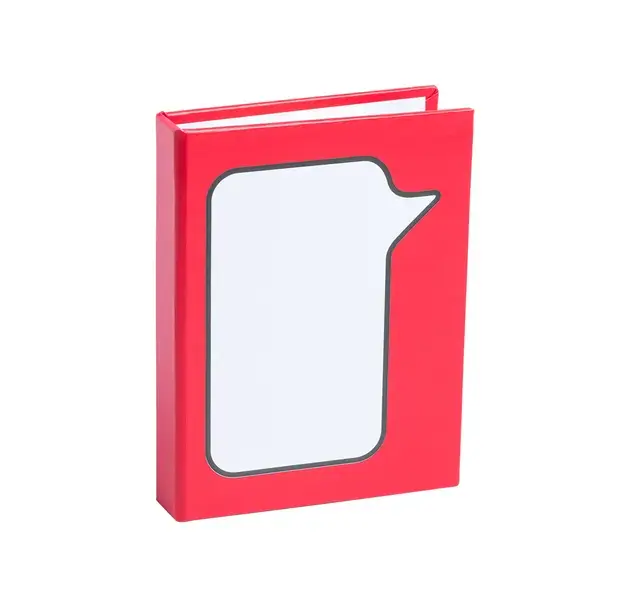 Notizblock Dosan - rot, Farbe: rot personalisierte Geschenke , 3 image