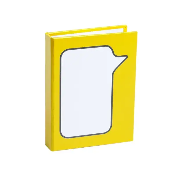 Notizblock Dosan - gelb, Farbe: gelb personalisierte Geschenke , 4 image