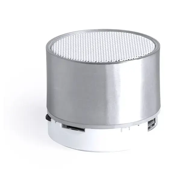 Lautsprecher Viancos - silber, Farbe: silber personalisierte Geschenke , 3 image