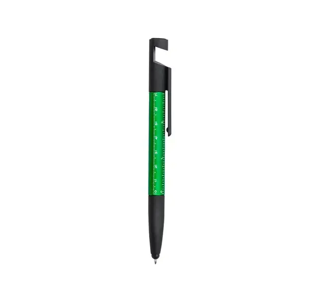 7 in 1 Multifunktion Kugelschreiber Payro - grün, Farbe: grün personalisierte Geschenke , 4 image