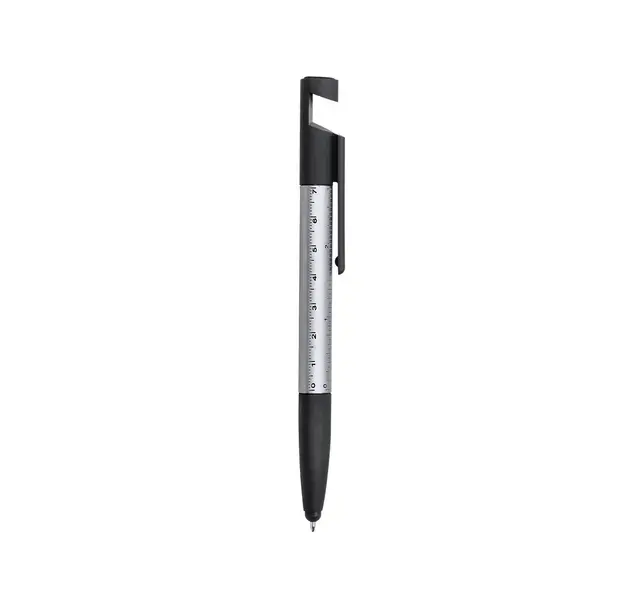 7 in 1 Multifunktion Kugelschreiber Payro - silber, Farbe: silber personalisierte Geschenke , 5 image