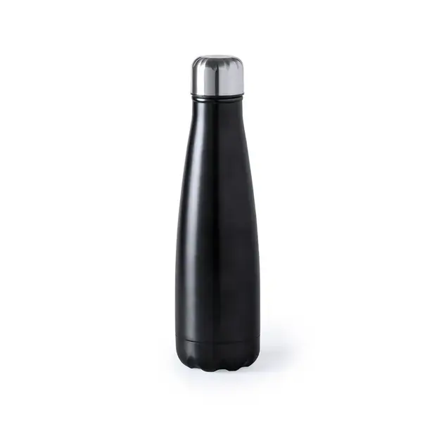 Trinkflasche Herilox - schwarz, Farbe: schwarz personalisierte Geschenke , 4 image