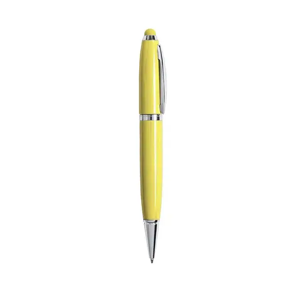 Kugelschreiber Pointer USB Sivart 16GB - gelb, Farbe: gelb personalisierte Geschenke , 4 image