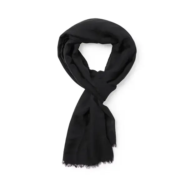 Foulard Ribban - schwarz, Farbe: schwarz personalisierte Geschenke , 3 image