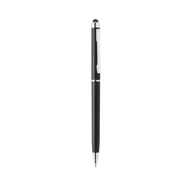 Kugelschreiber Pointer Alfil - schwarz, Farbe: schwarz personalisierte Geschenke , 4 image