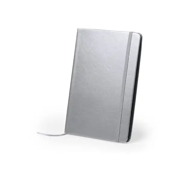 Notizblock Bodley - silber, Farbe: silber personalisierte Geschenke , 5 image