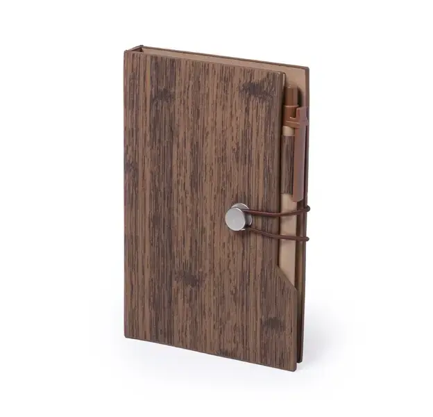 Notizblock Rasmor - braun, Farbe: braun personalisierte Geschenke , 2 image