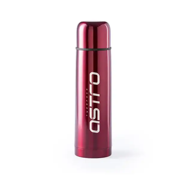 Thermoskanne Tancher - rot, Farbe: rot personalisierte Geschenke , 4 image