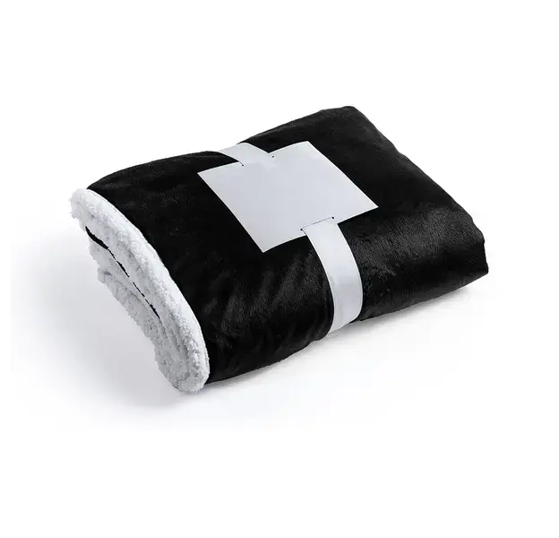 Decke Lerten - schwarz, Farbe: schwarz personalisierte Geschenke , 3 image