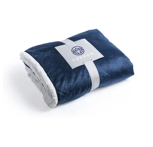 Decke Lerten - navy blau, Farbe: navy blau personalisierte Geschenke , 3 image