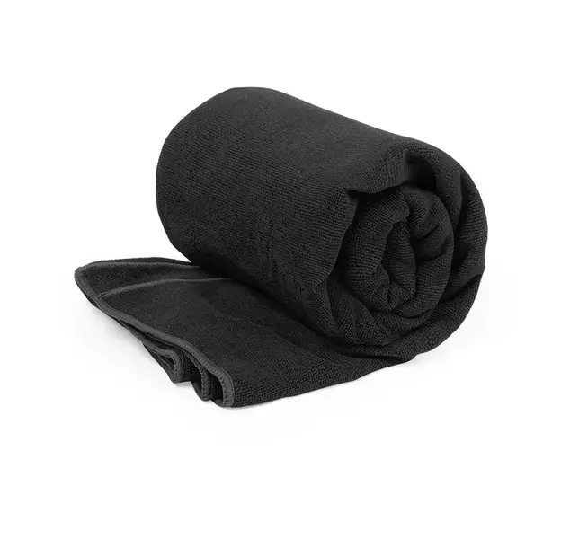 Saugfähiges Handtuch Bayalax - schwarz, Farbe: schwarz personalisierte Geschenke , 3 image