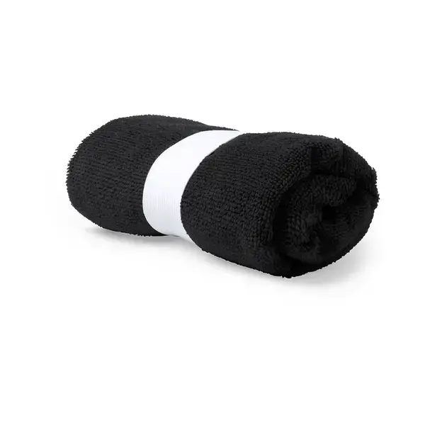 Saugfähiges Handtuch Kefan - schwarz, Farbe: schwarz personalisierte Geschenke , 3 image