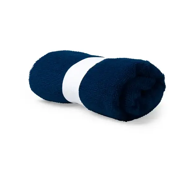 Saugfähiges Handtuch Kefan - navy blau, Farbe: navy blau personalisierte Geschenke , 4 image