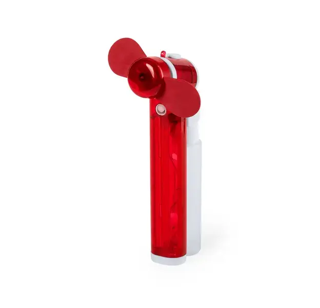 Zerstäuber Ventilator Hendry - rot, Farbe: rot personalisierte Geschenke , 3 image