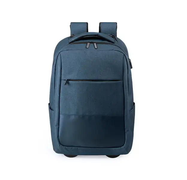 Trolley Rucksack Haltrix - navy blau, Farbe: navy blau personalisierte Geschenke , 7 image