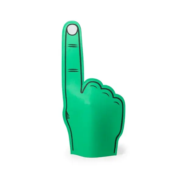 Klatschhand Zacky - grün, Farbe: grün personalisierte Geschenke , 2 image