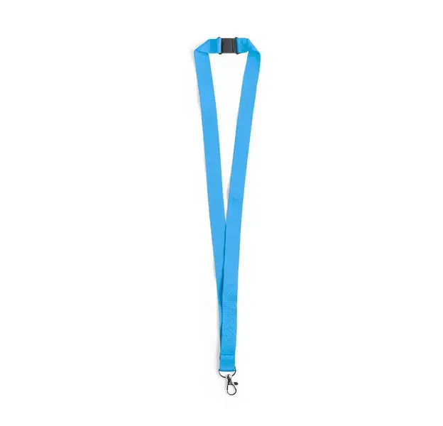 Schlüsselband Kappin - hellblau, Farbe: hellblau personalisierte Geschenke , 2 image