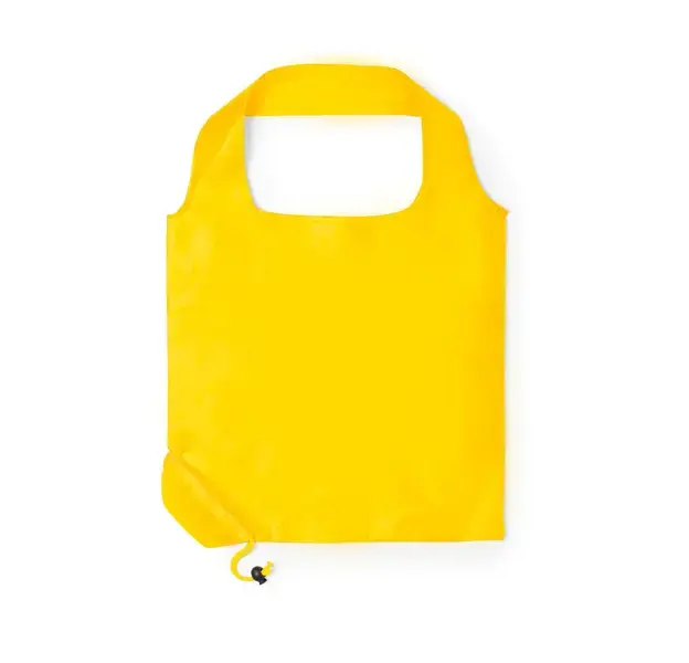 Faltbare Tasche Dayfan - gelb, Farbe: gelb personalisierte Geschenke , 5 image