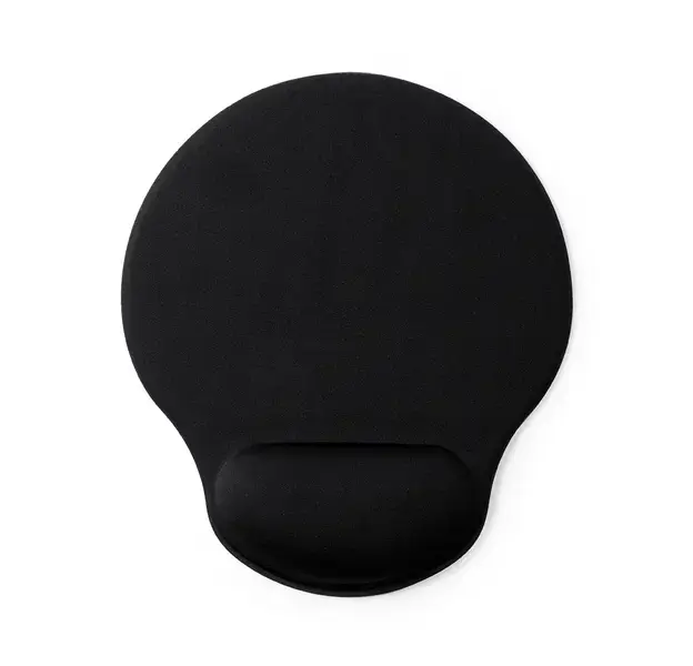Mauspad Minet - schwarz, Farbe: schwarz personalisierte Geschenke , 4 image