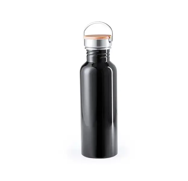 Trinkflasche Tulman - schwarz, Farbe: schwarz personalisierte Geschenke , 3 image