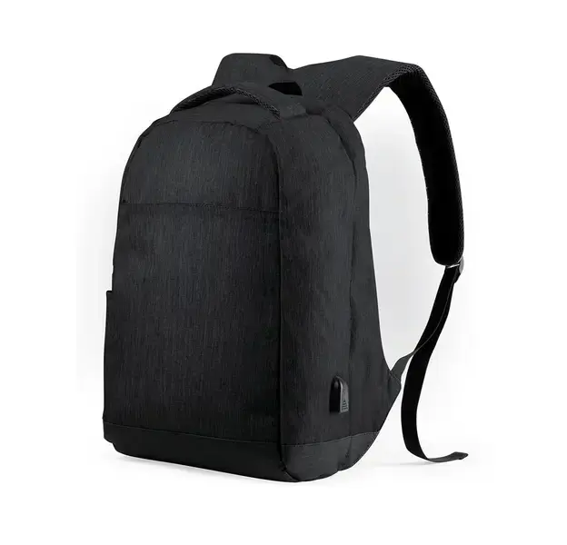 Anti-Diebstahl Rucksack Vectom - schwarz, Farbe: schwarz personalisierte Geschenke , 4 image