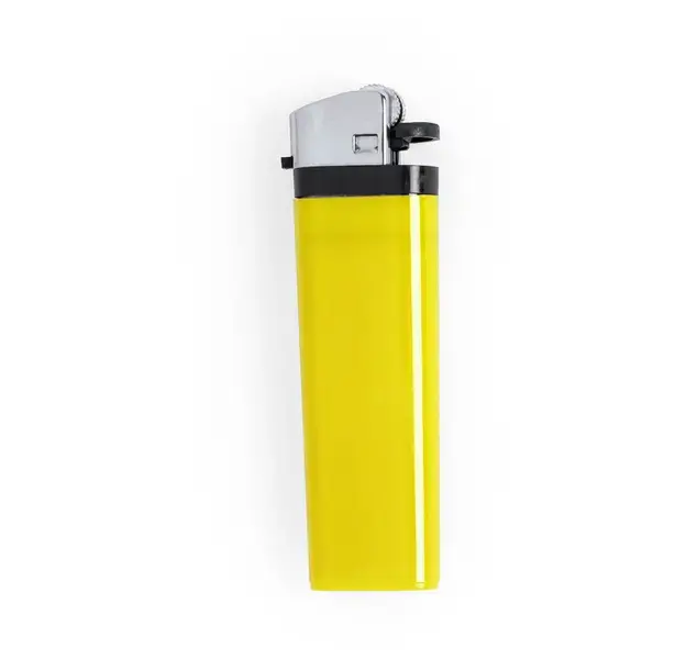Feuerzeug Parsok - gelb, Farbe: gelb personalisierte Geschenke , 2 image