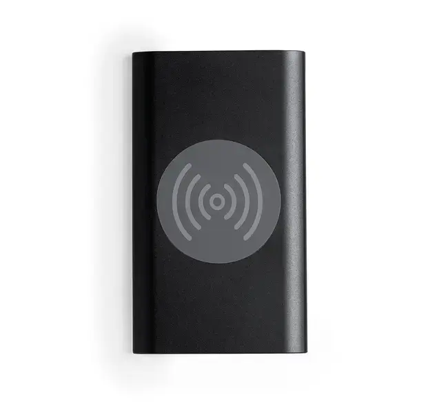 Power Bank Tikur - schwarz, Farbe: schwarz personalisierte Geschenke , 5 image