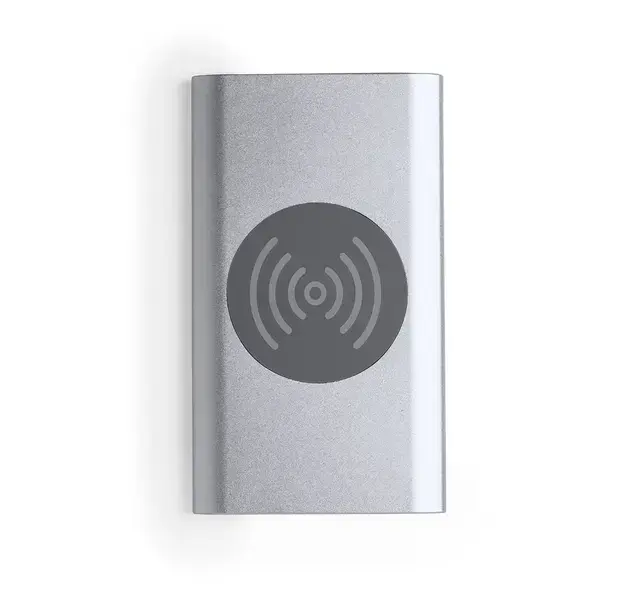 Power Bank Tikur - silber, Farbe: silber personalisierte Geschenke , 5 image