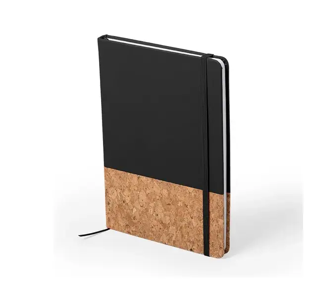 Notizblock Bluster - schwarz, Farbe: schwarz personalisierte Geschenke , 3 image