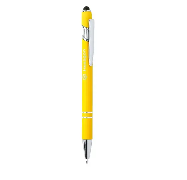 Kugelschreiber Pointer Lekor - gelb, Farbe: gelb personalisierte Geschenke , 2 image