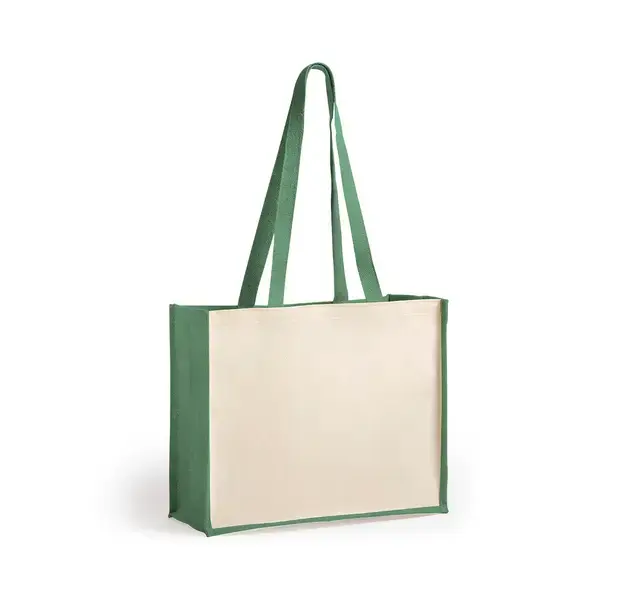 Tasche Rotin - grün, Farbe: grün personalisierte Geschenke , 4 image