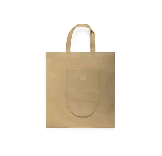 Faltbare Tasche Fesor - braun, Farbe: braun personalisierte Geschenke , 3 image