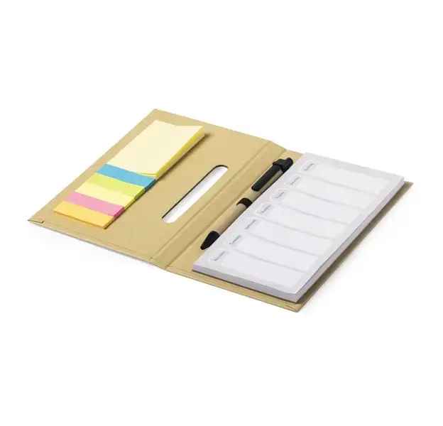 Notizblock Kendil - naturfarben, Farbe: naturfarben personalisierte Geschenke , 4 image